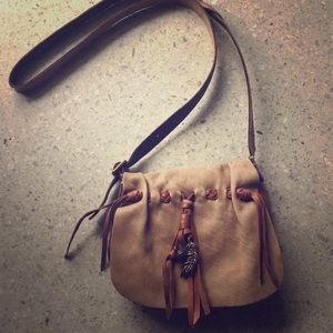 Lucky brand real leather purse